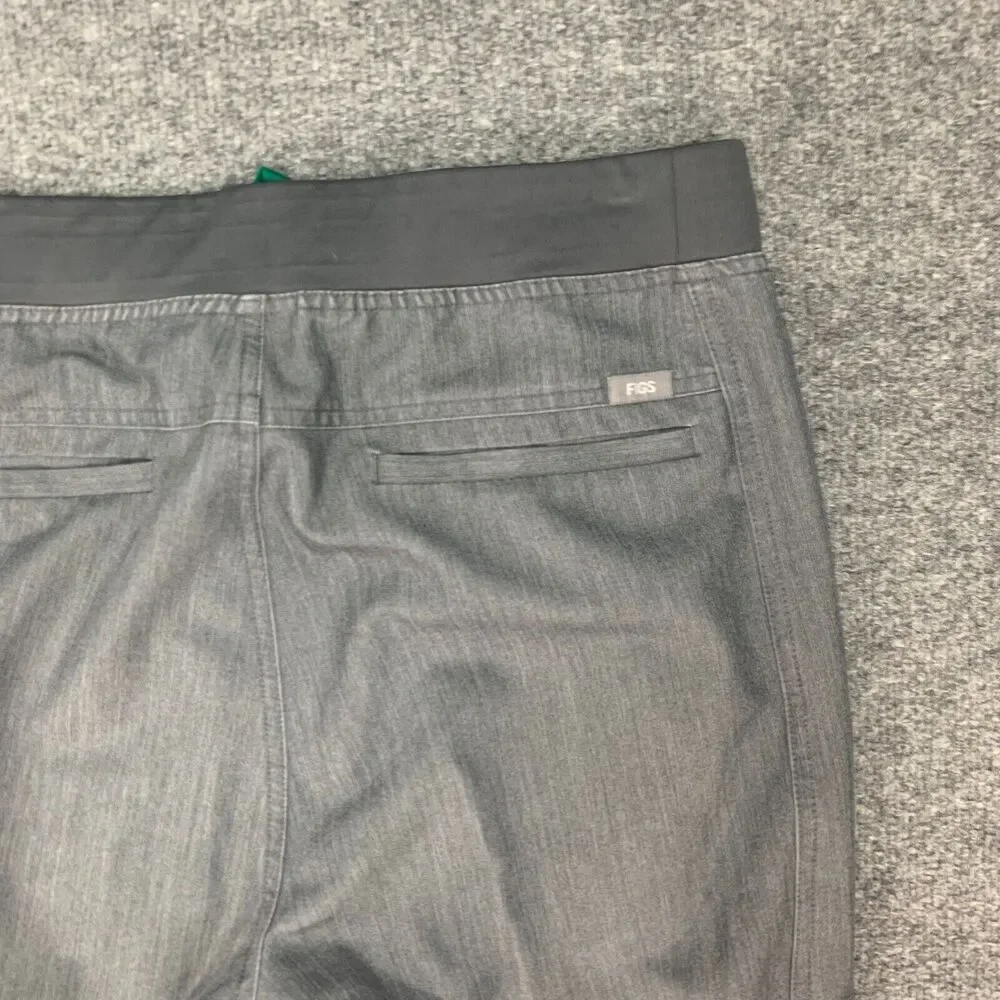 Figs Scrub Pants Mens M Medium Graphite Axim Cargo Pocket Technical Collection